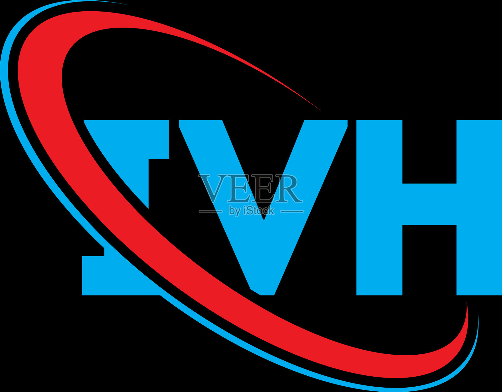 Ivh标志Ivh字母Ivh字母标志设计插画图片素材