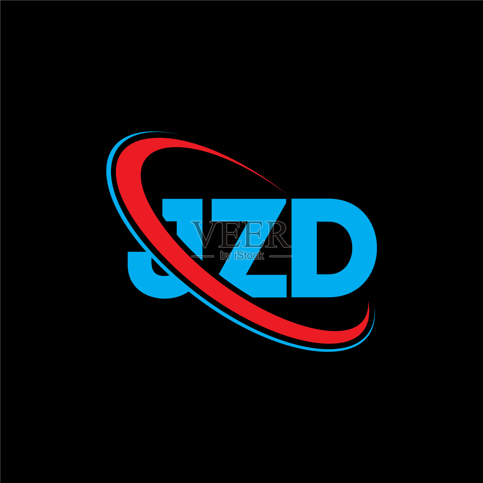 JZD标志JZD字母JZD字母标志设计插画图片素材