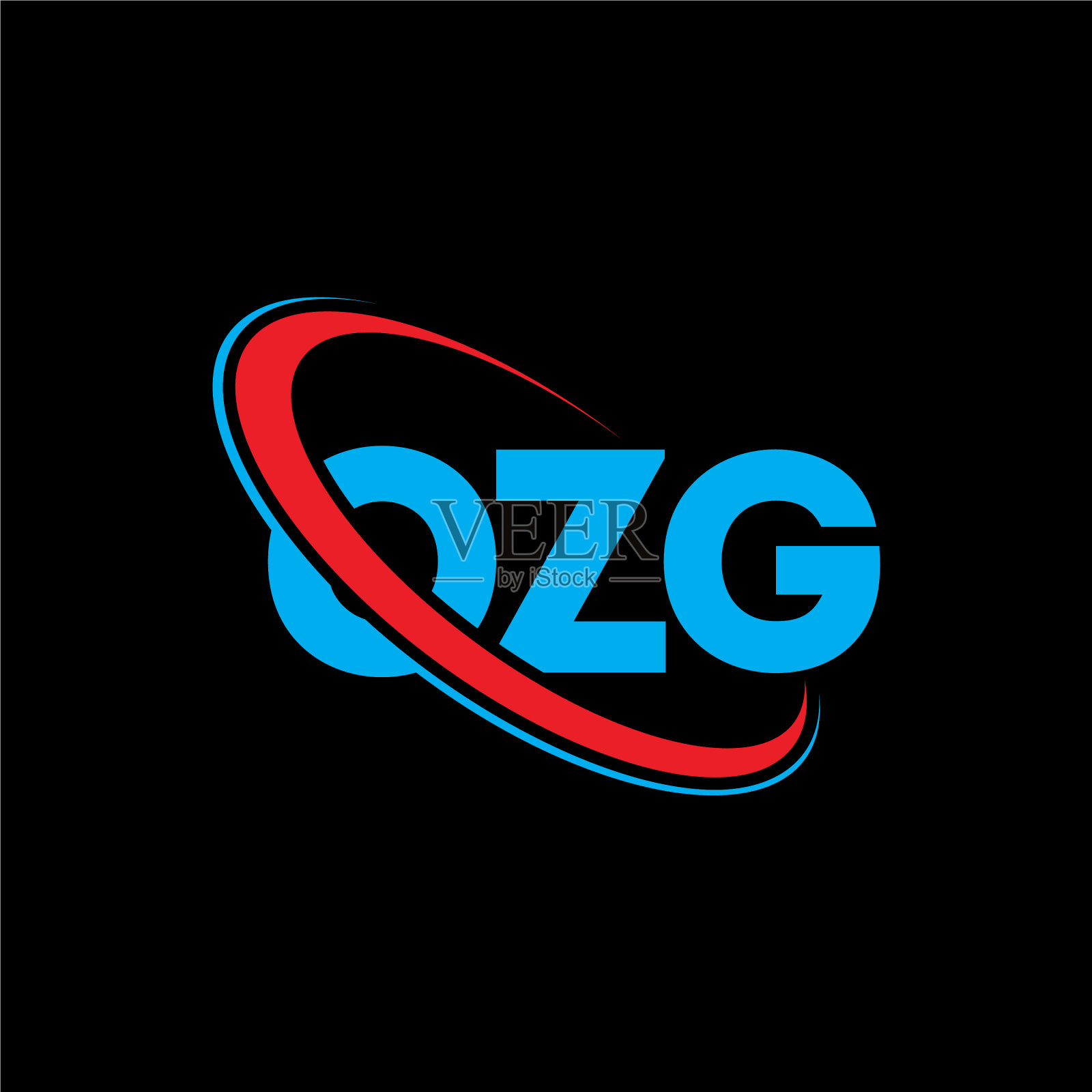 Ozg标志Ozg字母Ozg标志设计插画图片素材