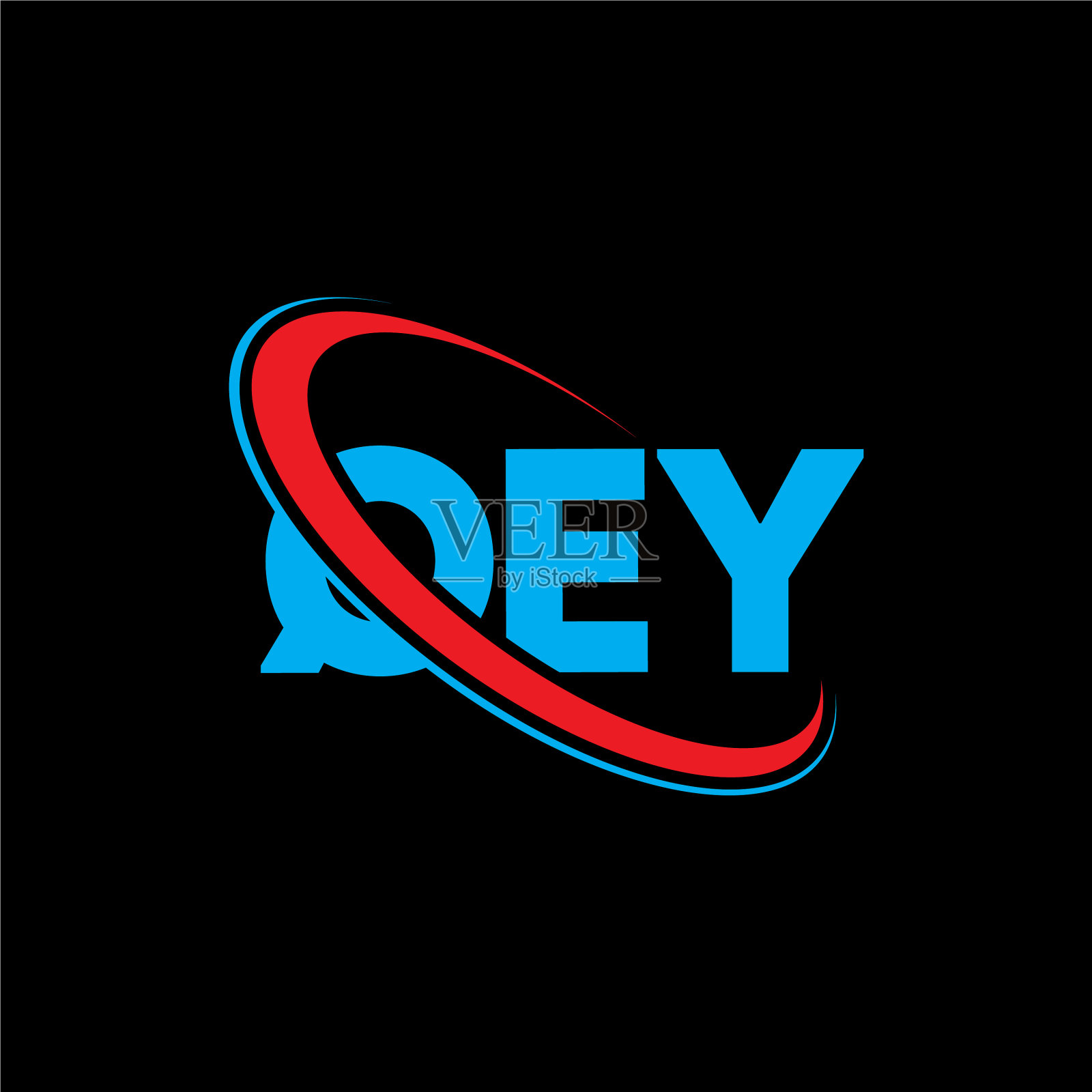 Qey标志Qey字母Qey字母标志设计插画图片素材