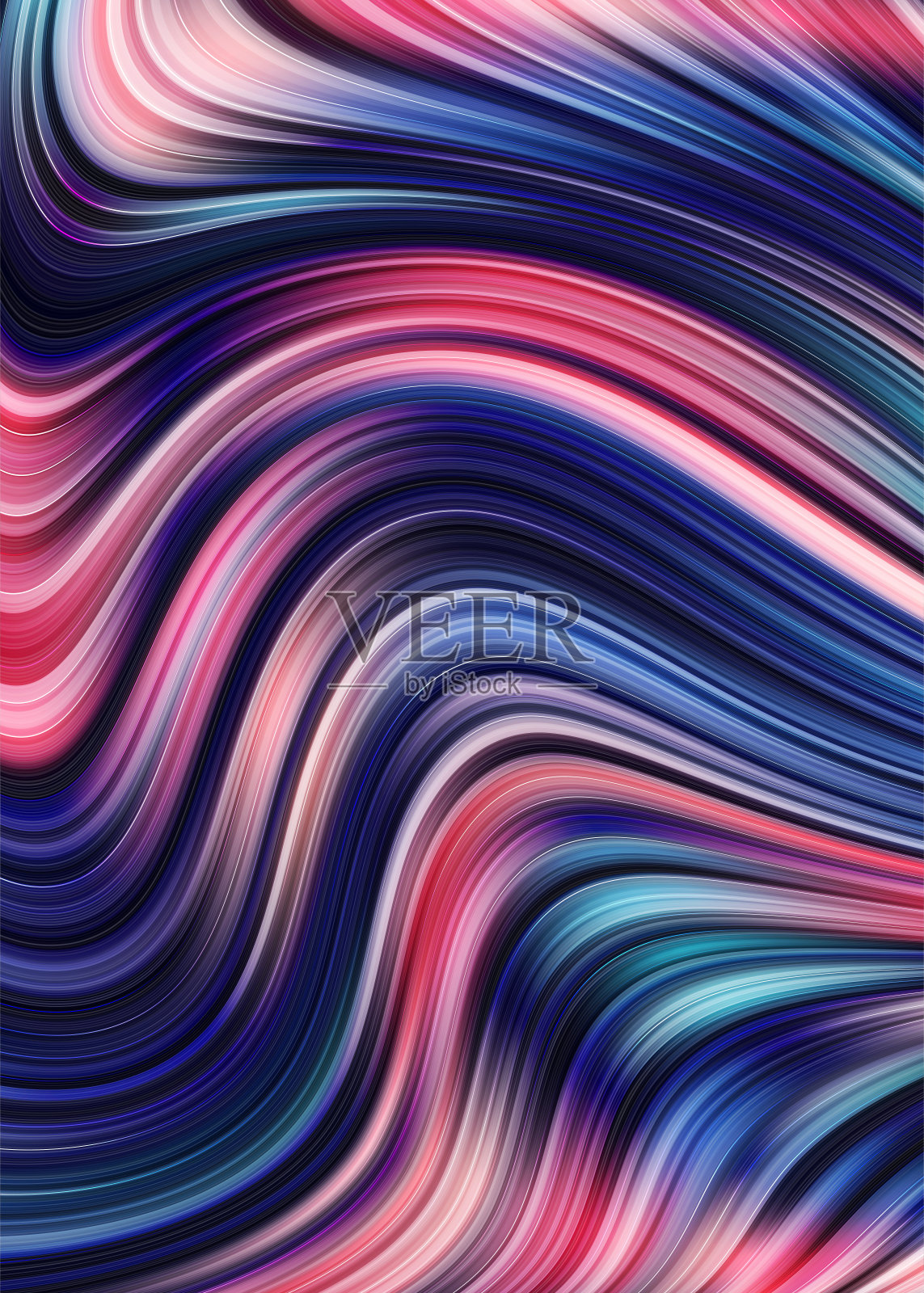 液体当代抽象画背景插画图片素材