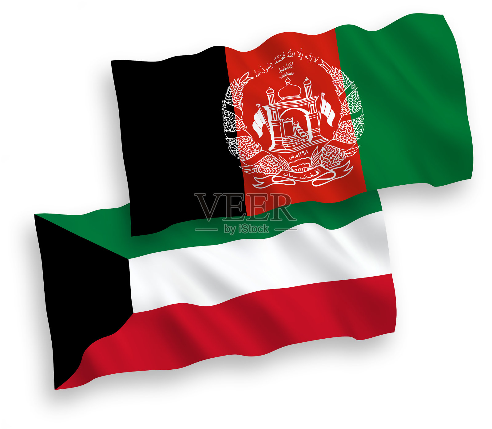 阿富汗伊斯兰共和国的国旗设计元素图片