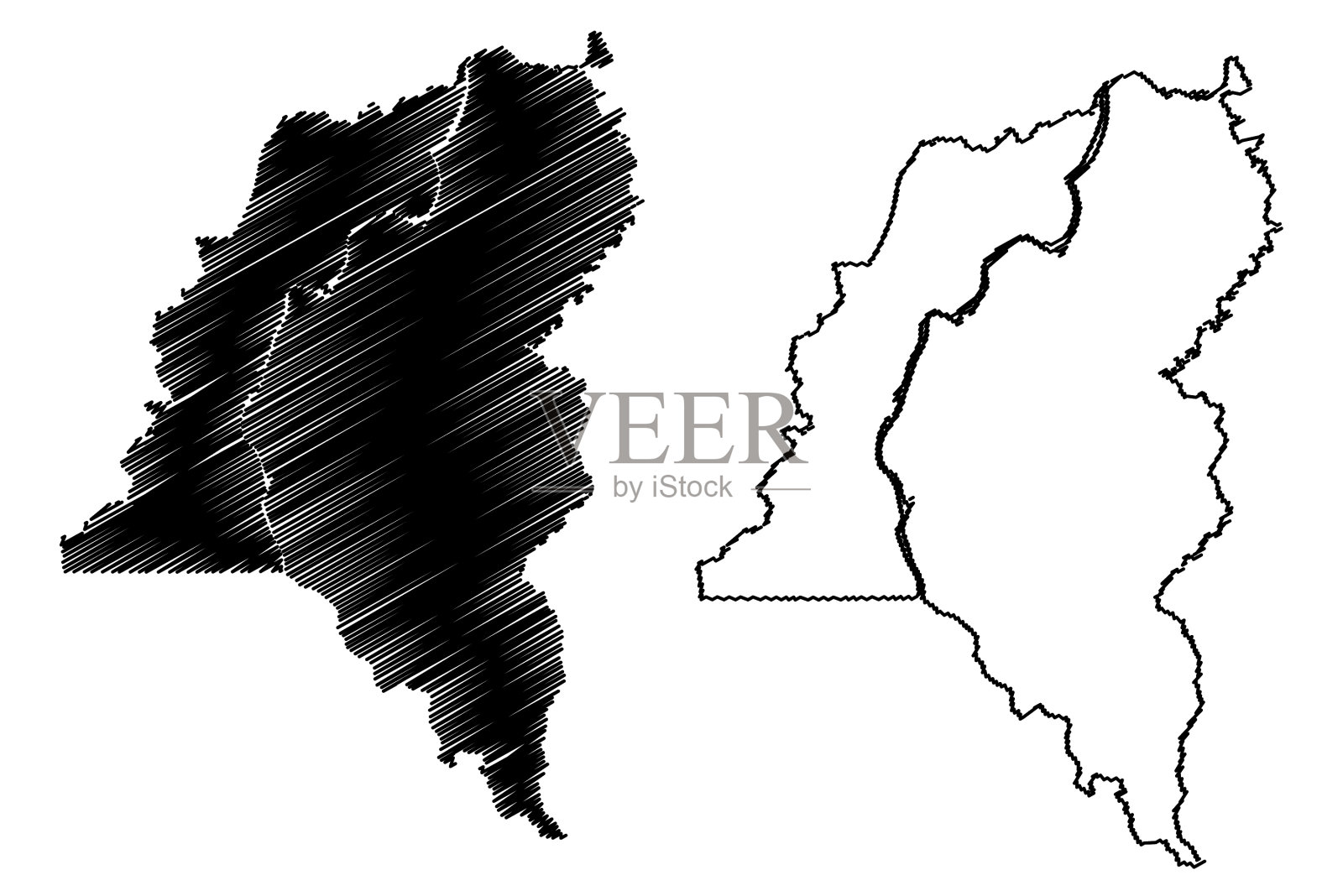 宽恕亚马孙州插画图片素材