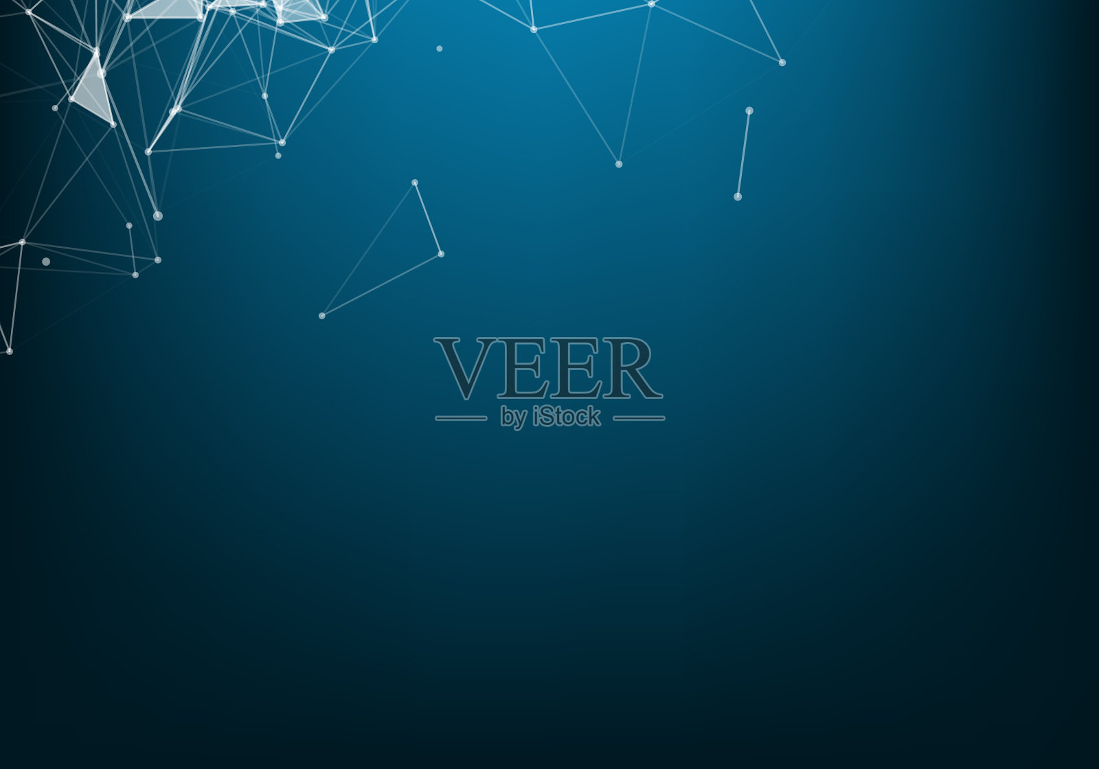 分子结构背景和通讯插画图片素材