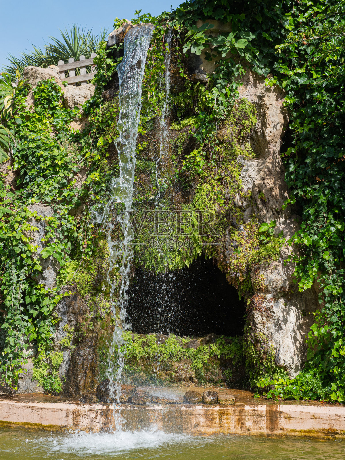 瀑布加的斯植物园照片摄影图片