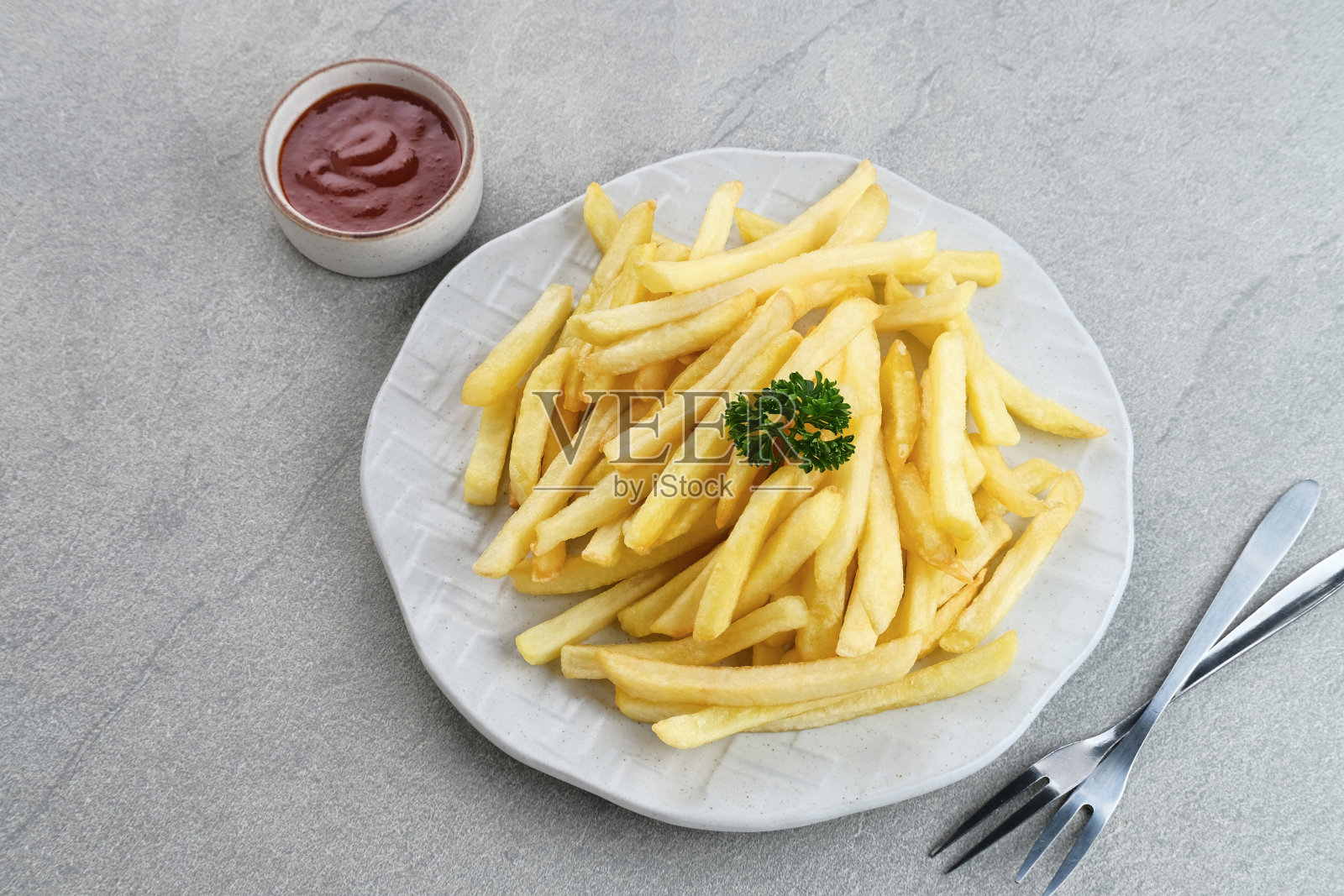 炸薯条，美味可口的快餐照片摄影图片