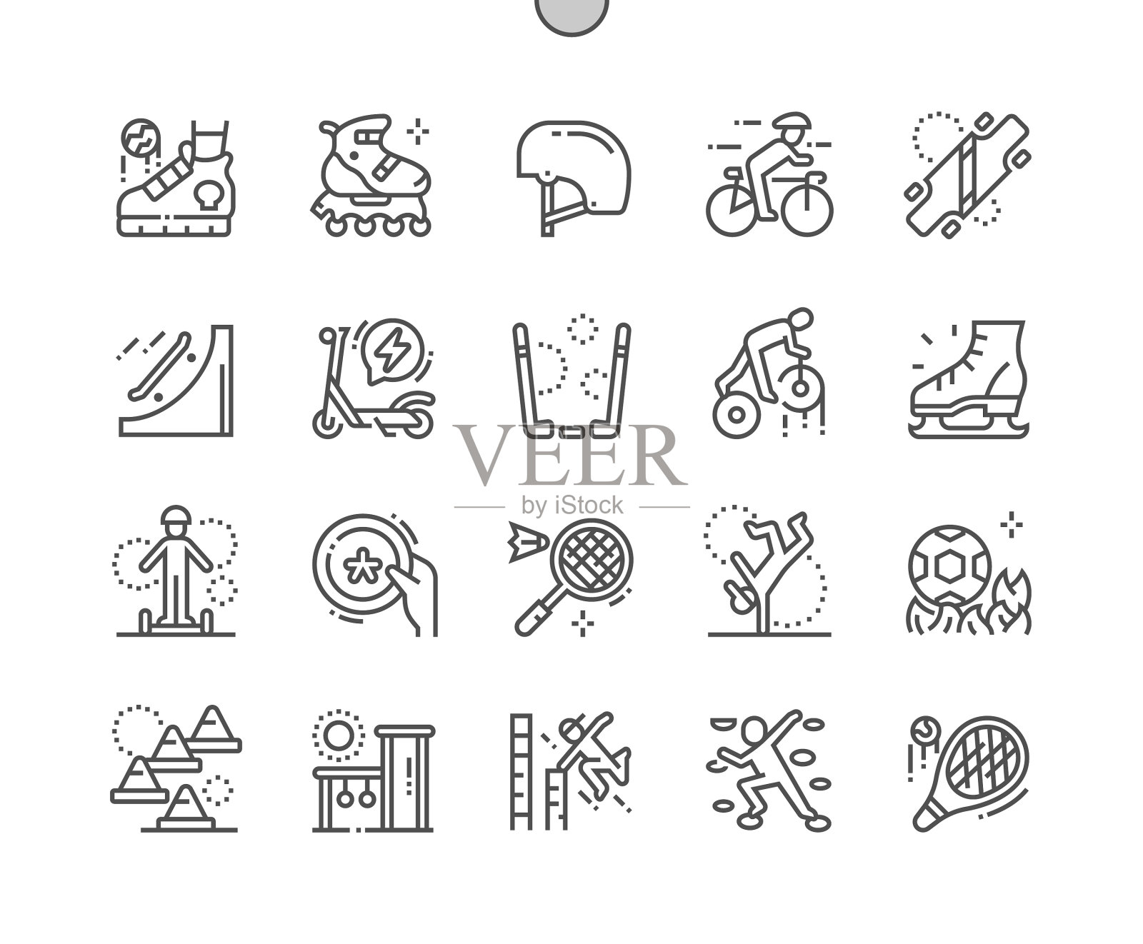 都市运动足袋街舞图标素材