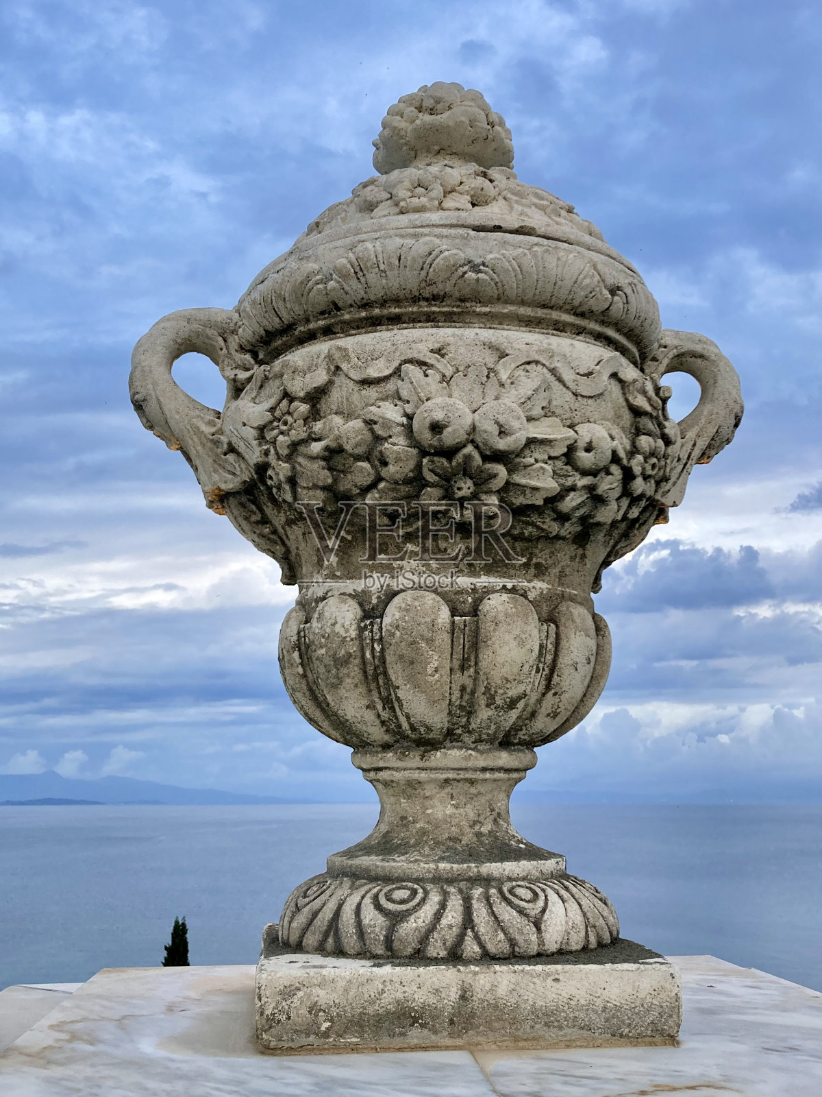 希腊-科孚-布卡里湾-装饰照片摄影图片