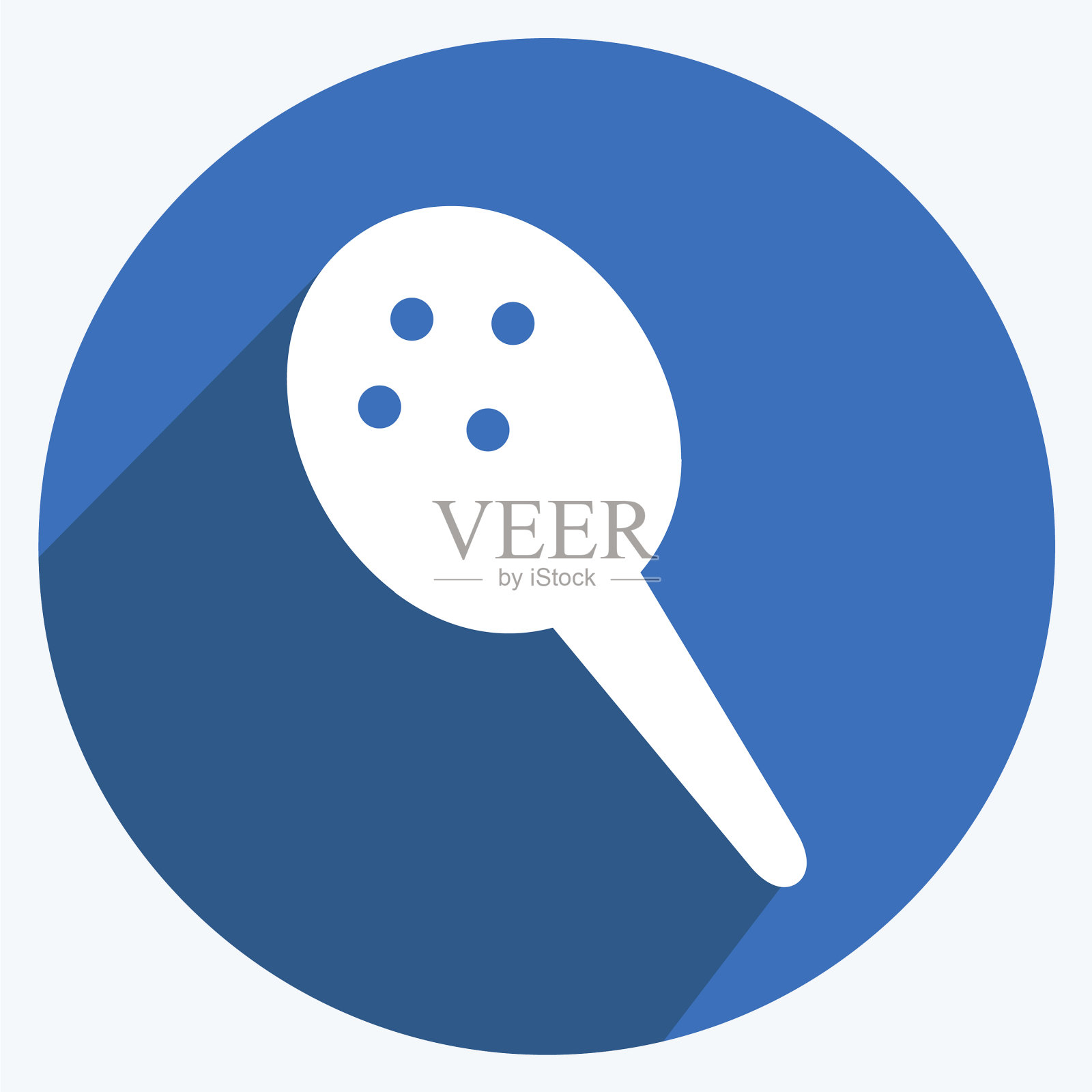 图标摇床玩具1 -长影子风格-简单插画图片素材