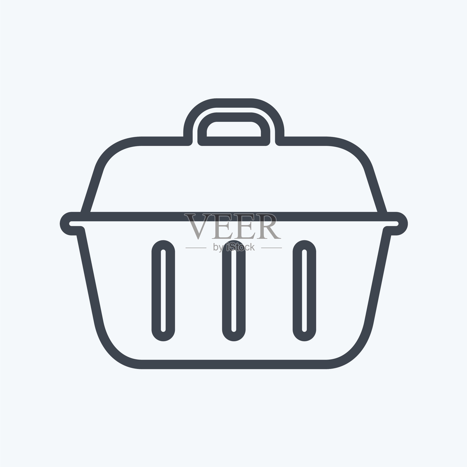 图标传输框-行风格-简单可编辑图标素材