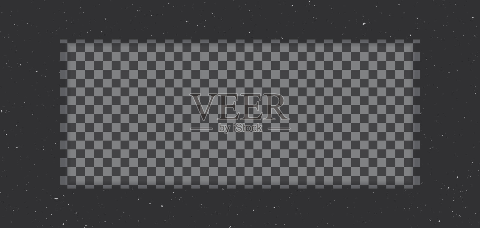 透明背景上的旧电影框架插画图片素材