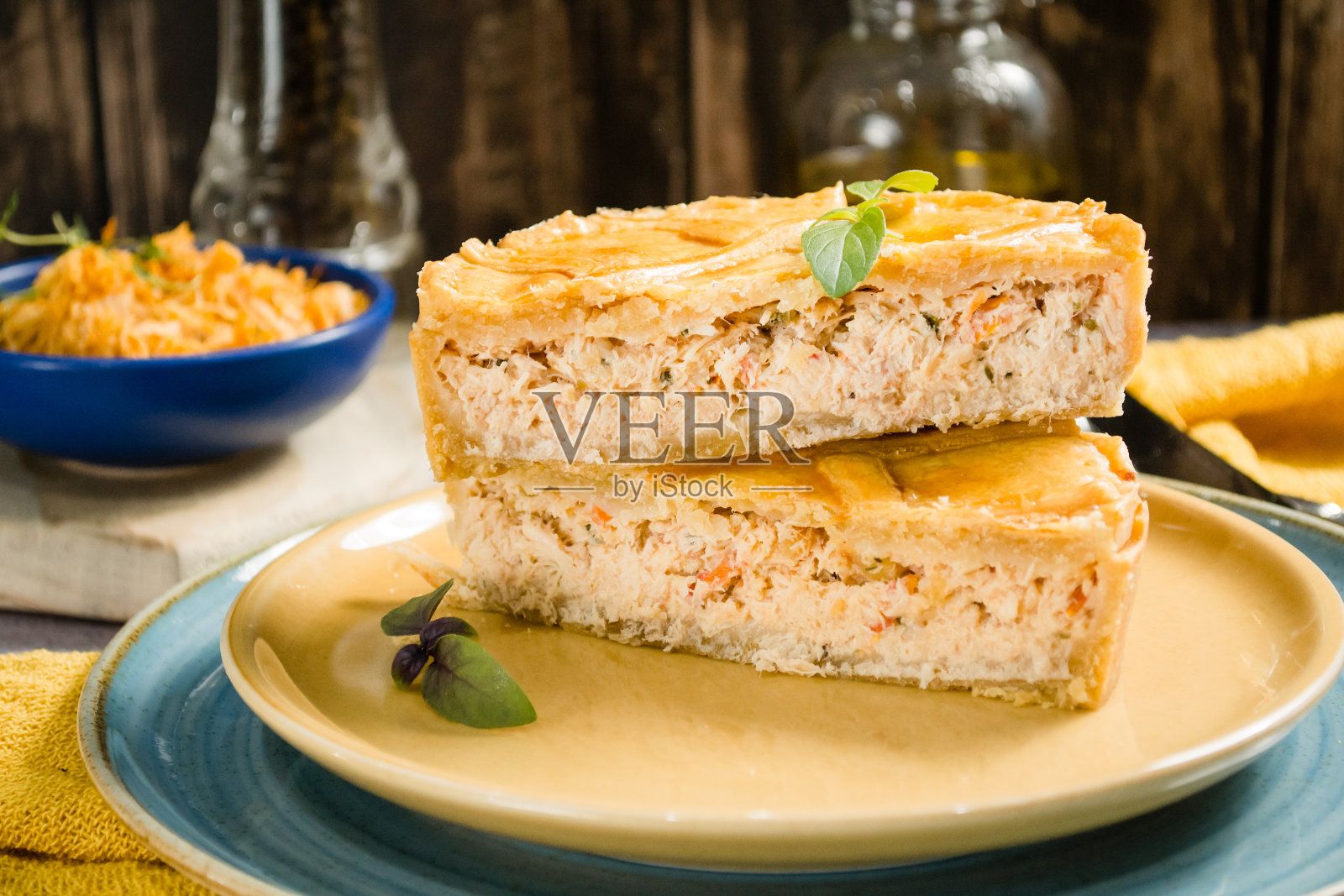 鸡蛋糕照片摄影图片