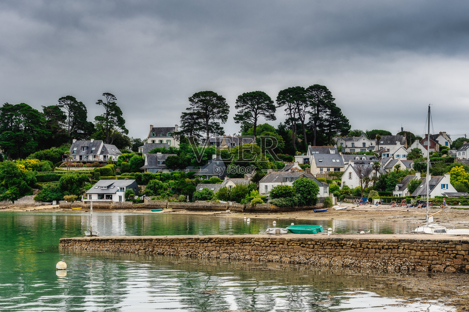 布列塔尼海岸照片摄影图片
