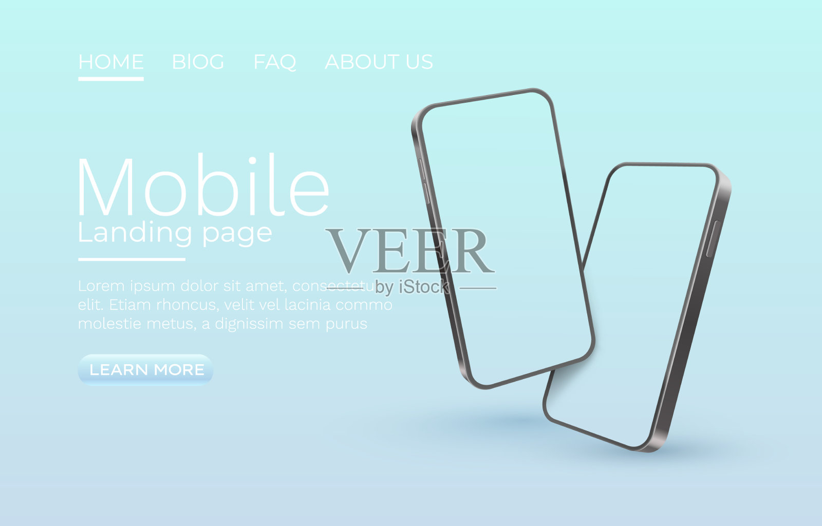 智能手机屏幕技术移动设计模板素材