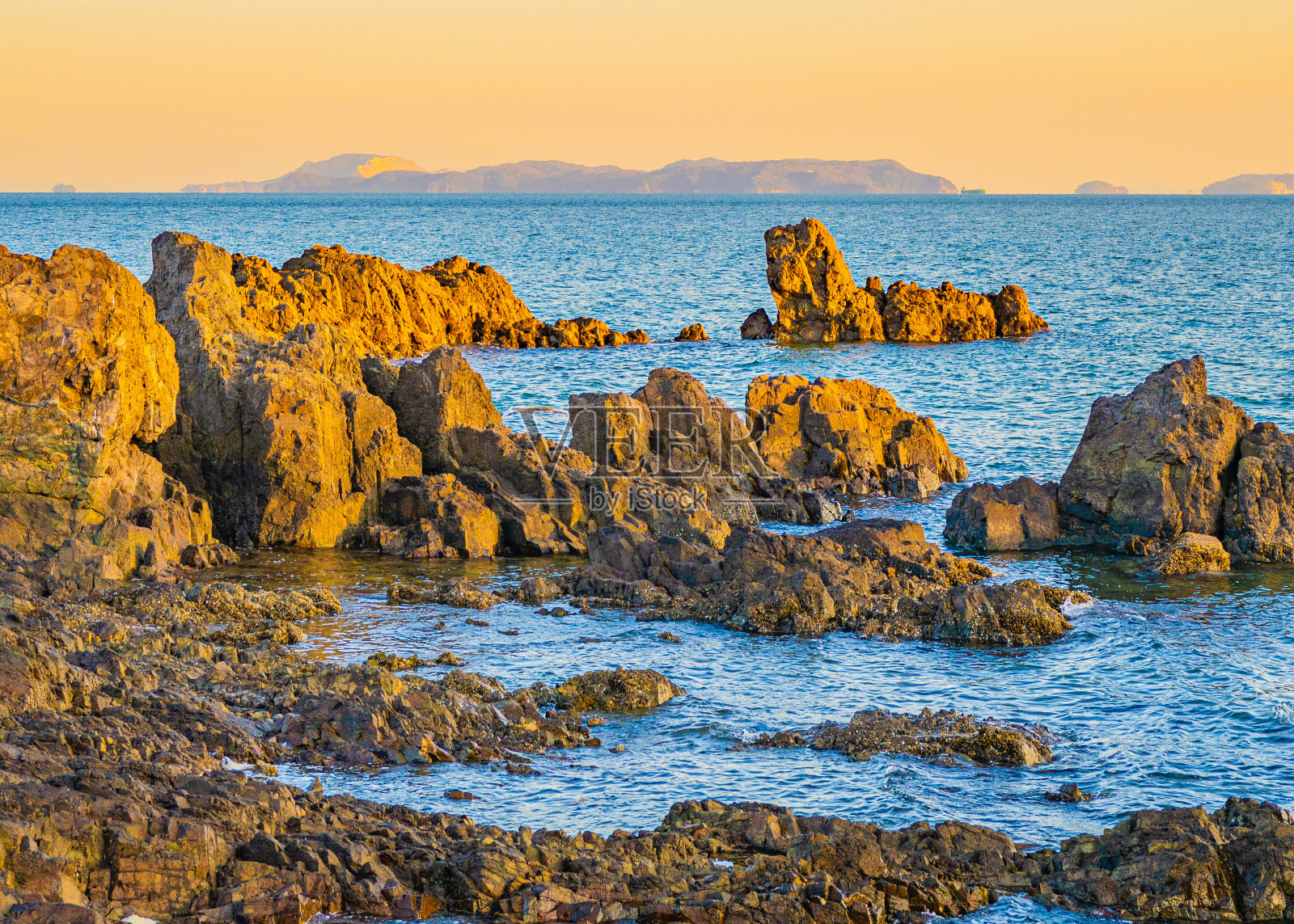 海景与岩石照片摄影图片