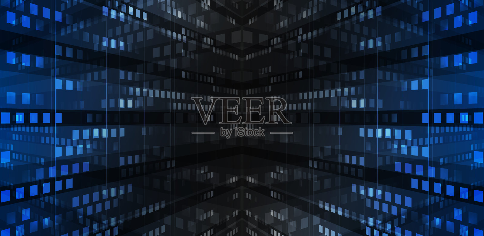 代表信息资源的抽象背景。插画图片素材