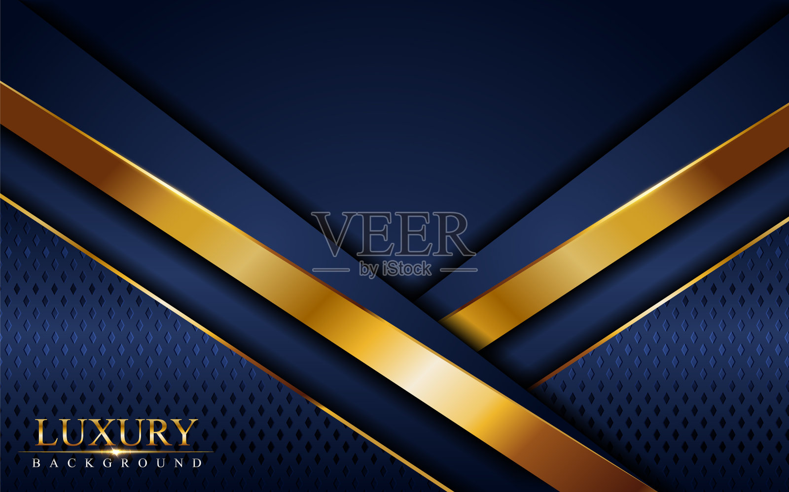 现代海军蓝背景与金色结合插画图片素材