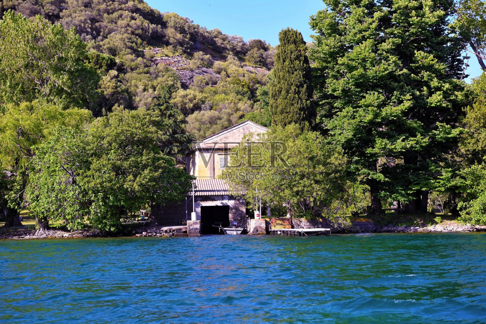 意大利博尔塞纳湖维泰博照片摄影图片