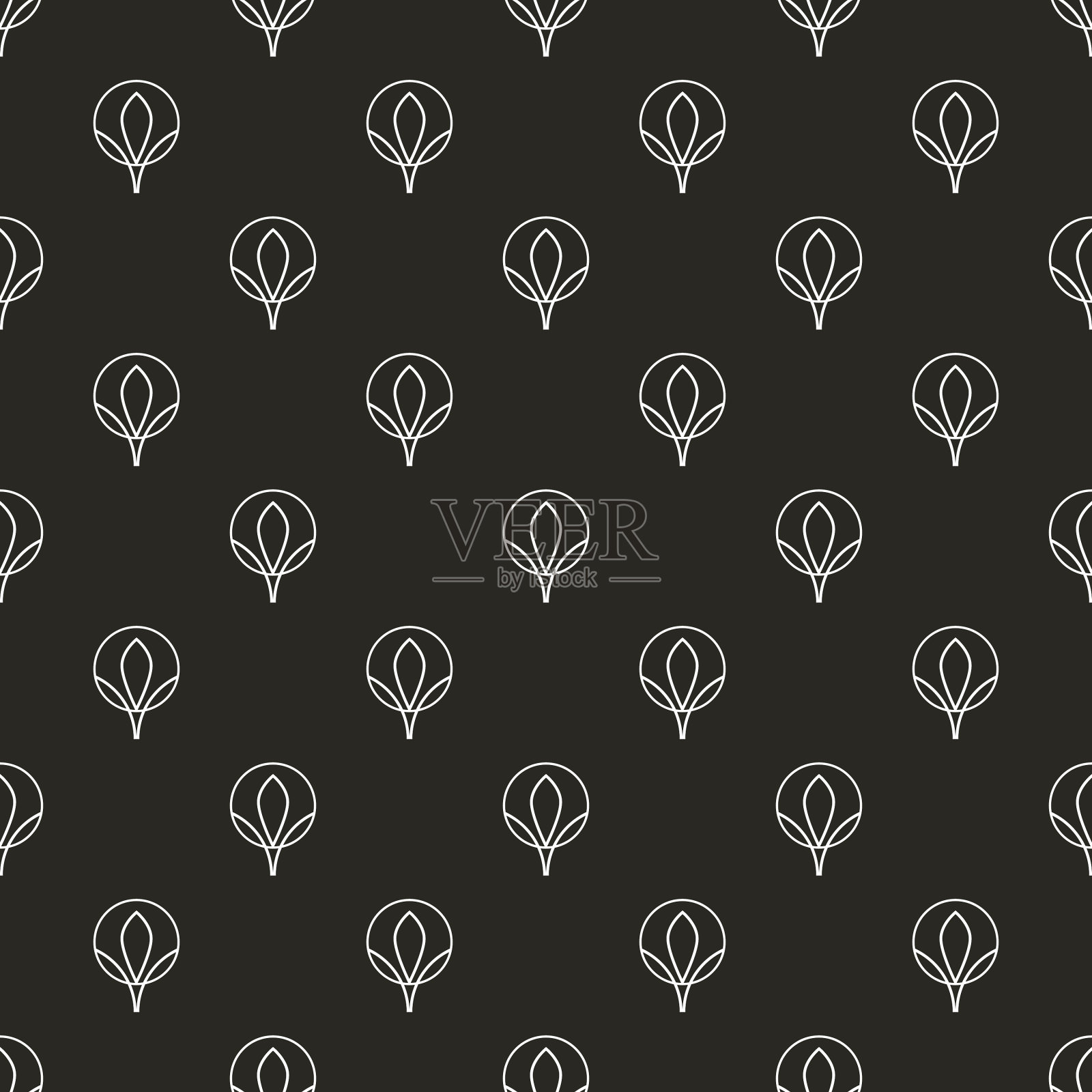 无缝的抽象模式插画图片素材