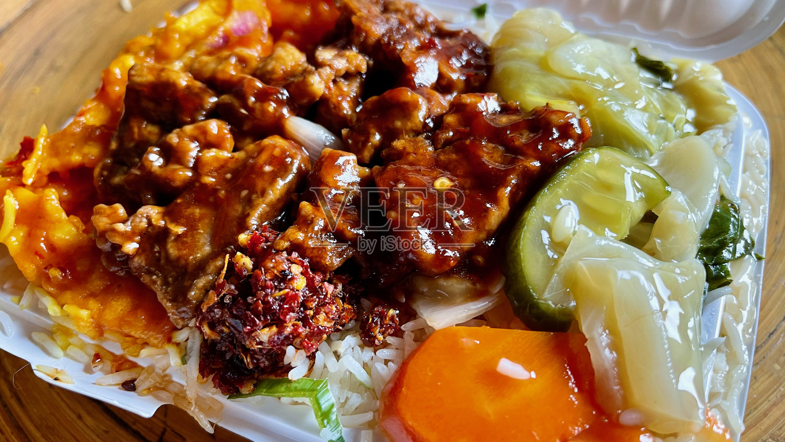 混合中餐包照片摄影图片