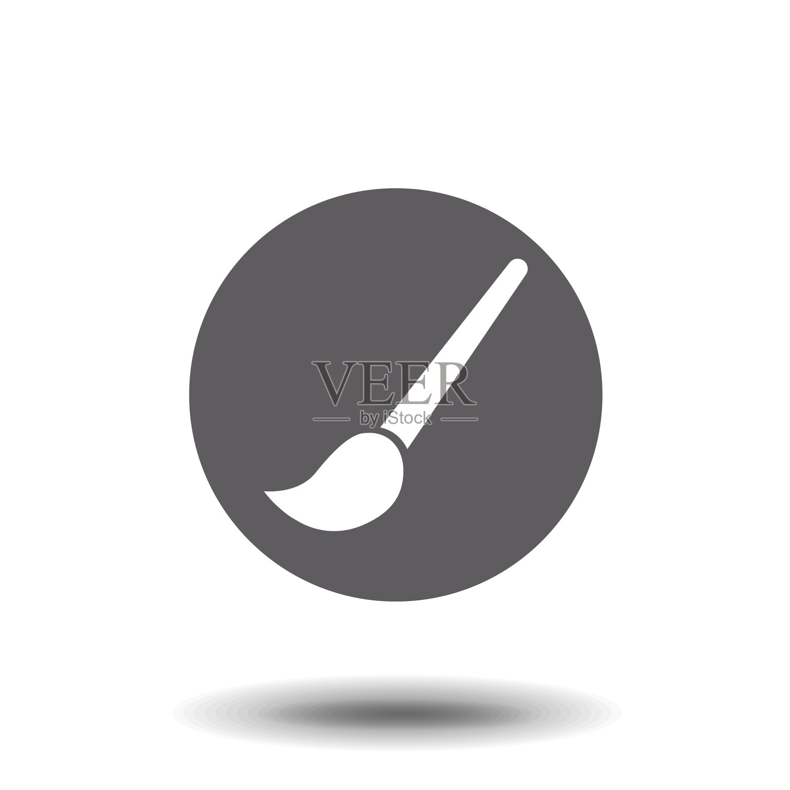 画笔图标设计元素图片