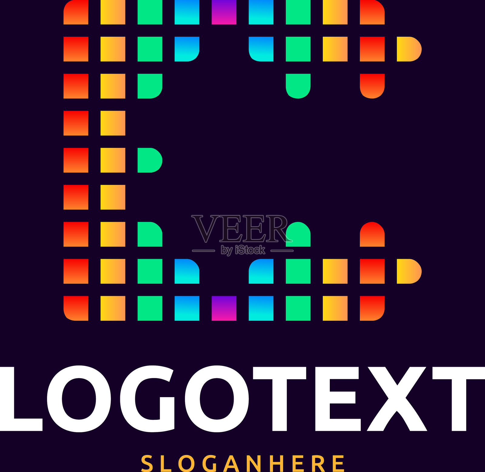 字母c标志插画图片素材