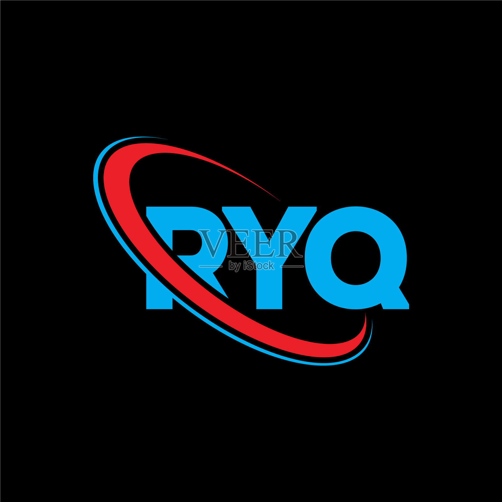 Ryq标志Ryq字母Ryq标志设计插画图片素材