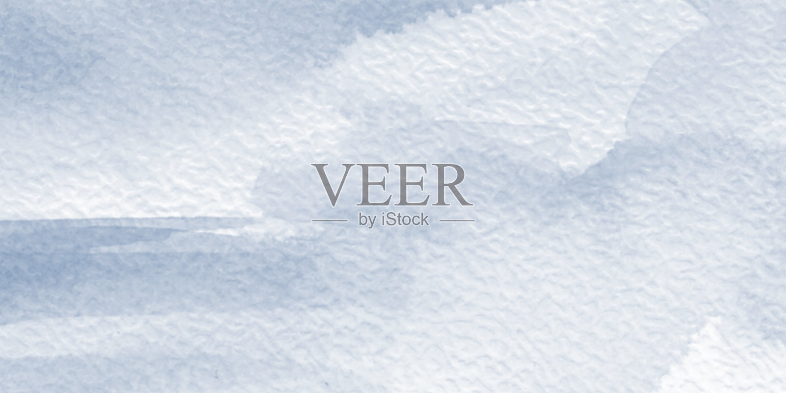 抽象绘画。青色单色蓝的水彩纹理。现代艺术景观。绘制背景，天空，雪，冰的概念插画图片素材