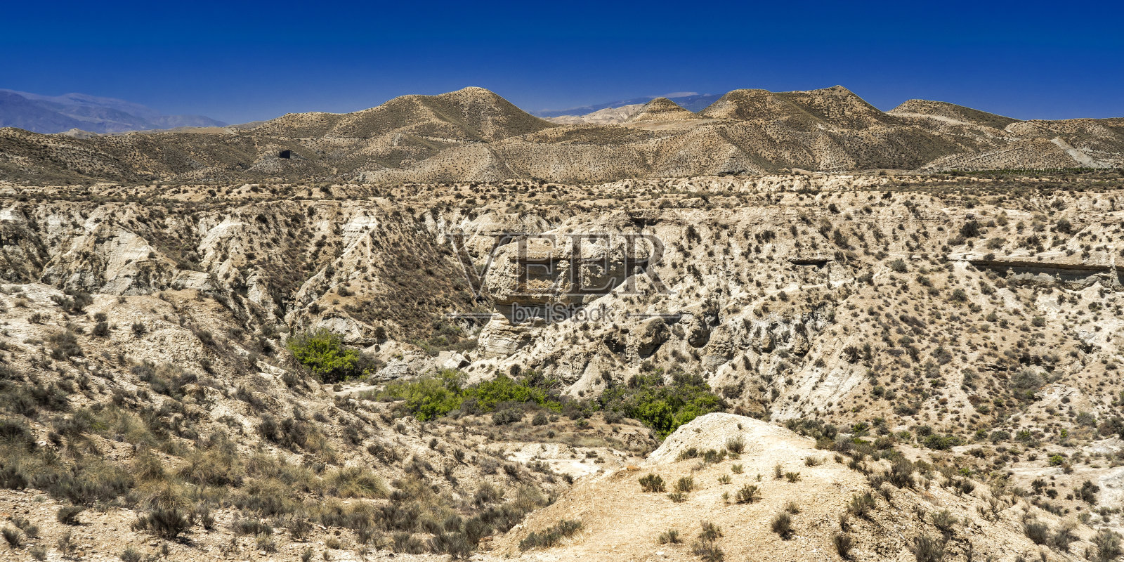 塔布纳斯沙漠自然保护区，Almería，西班牙照片摄影图片