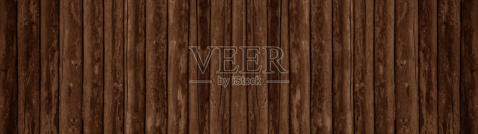 古老的棕色质朴的深色木质纹理——木木背景全景长条旗照片摄影图片