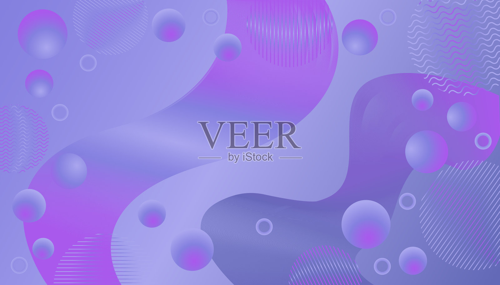 非常近紫的液体效果背景插画图片素材