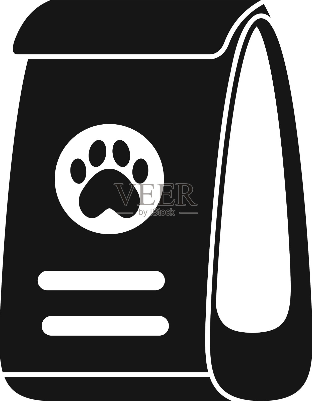 宠物营养图标简单宠物食品图标素材