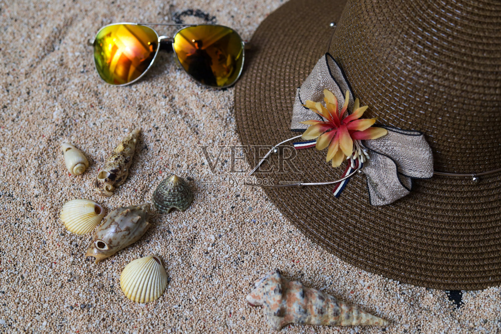 夏天的概念。照片摄影图片