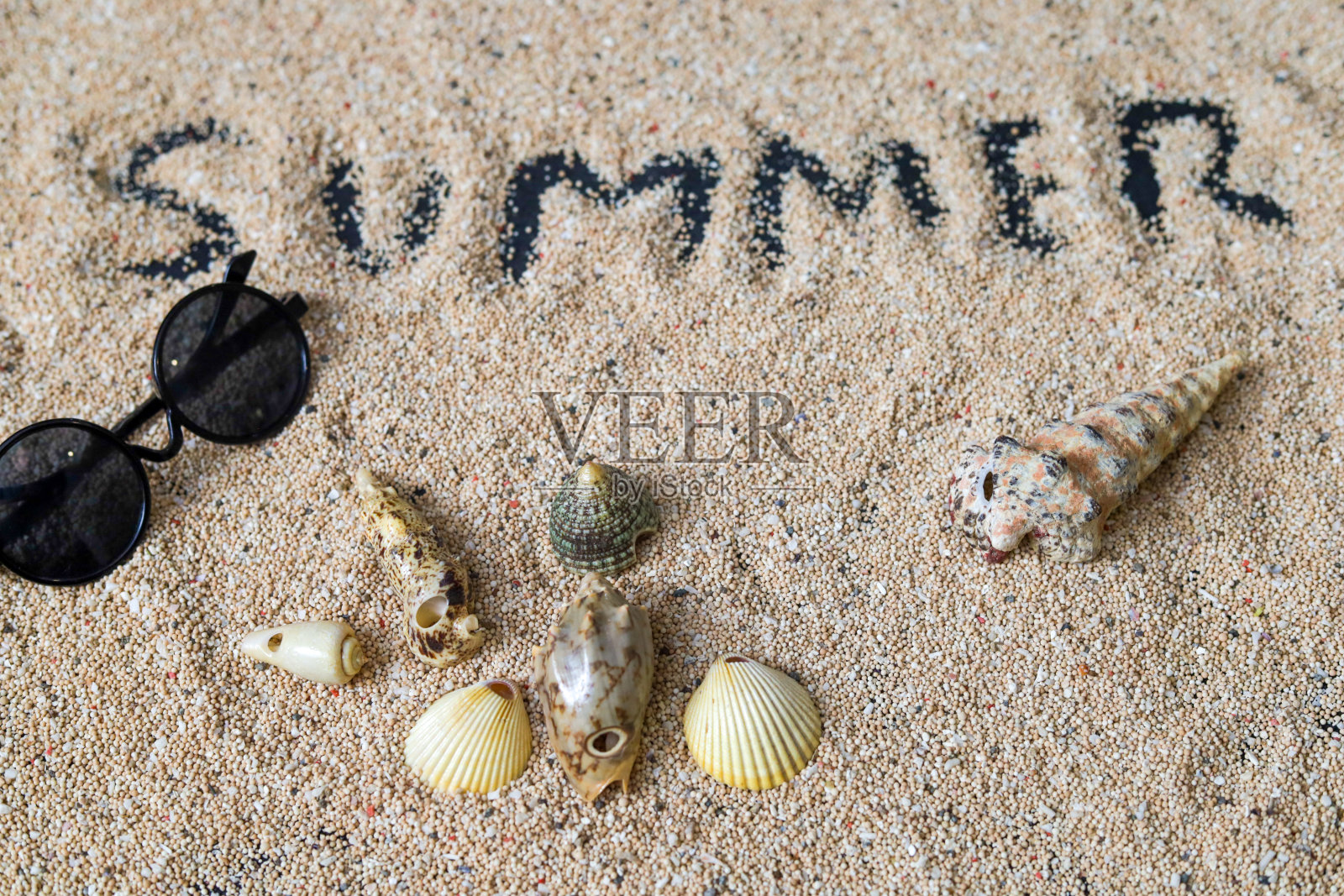 夏天的概念。照片摄影图片