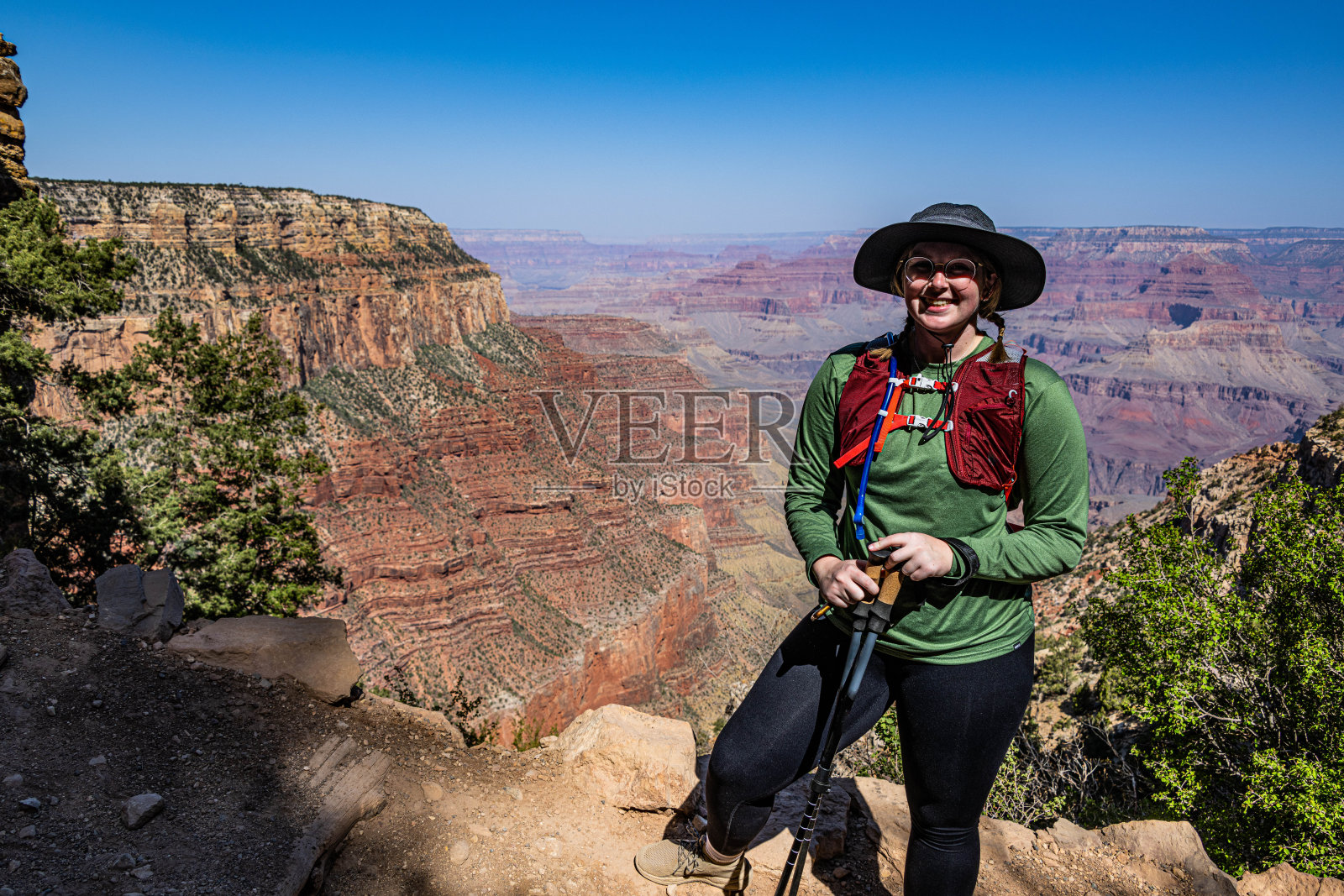 在凯巴布小径上休息照片摄影图片
