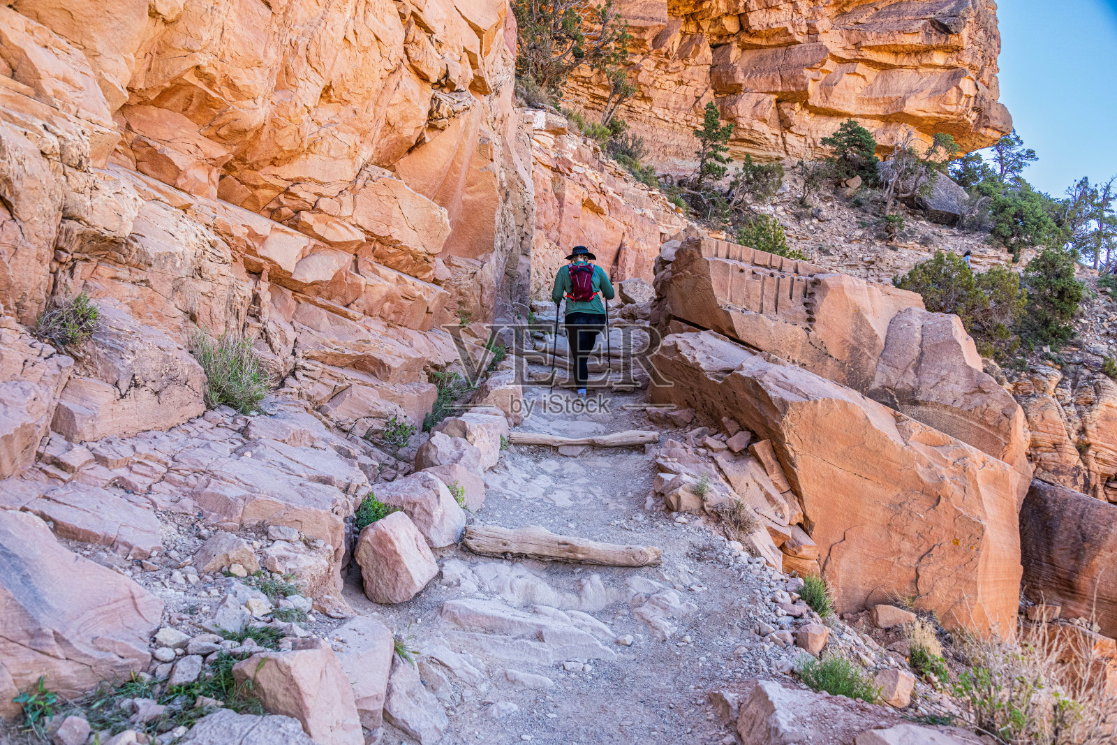 徒步凯巴布小径照片摄影图片