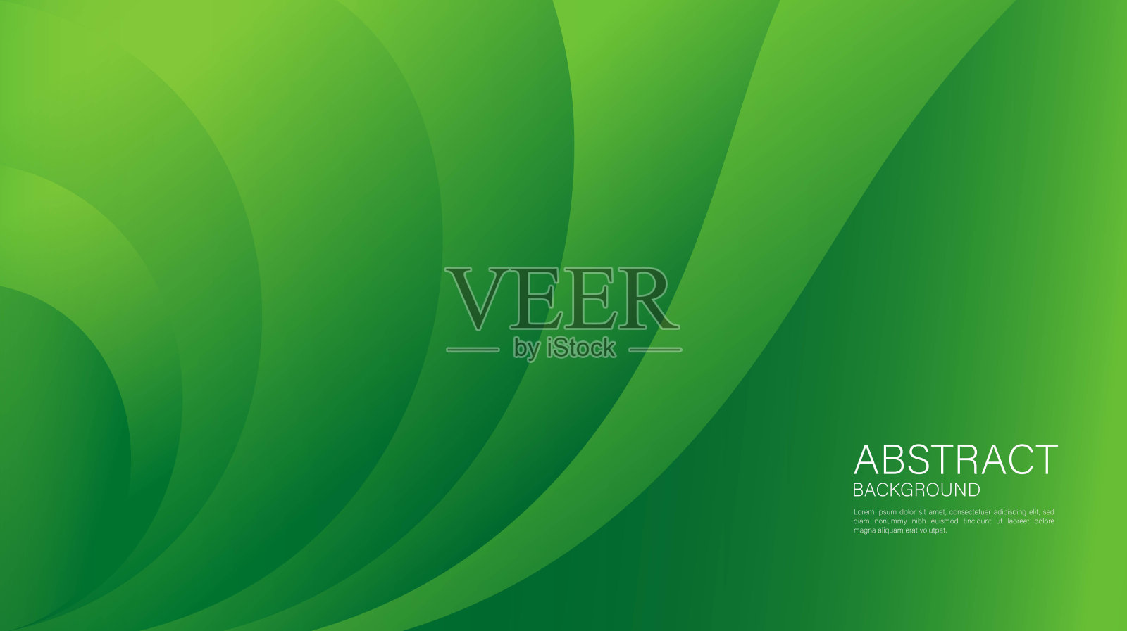 绿色波浪抽象背景，波浪图案，最小的纹理，网页背景，绿色封面设计，传单模板，旗帜，书封面，墙壁装饰，墙纸，几何背景设计设计模板素材