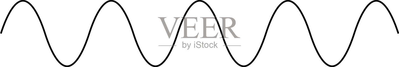 波浪起伏的线条曲线弯曲弯曲的线条插画图片素材