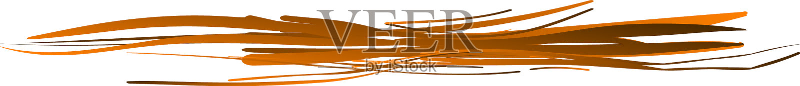 粗粝的粗粝的笔触，粗糙的线条插画图片素材