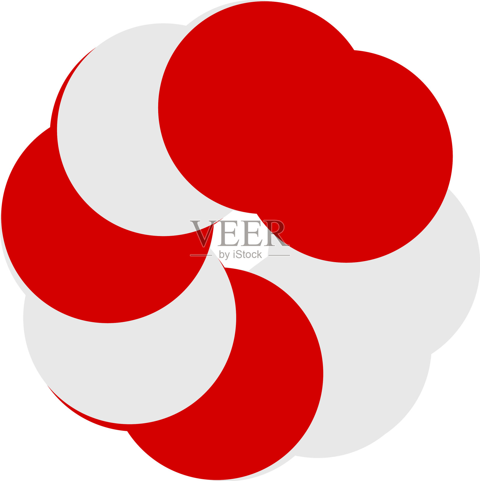 形状符号图标与抽象几何插画图片素材