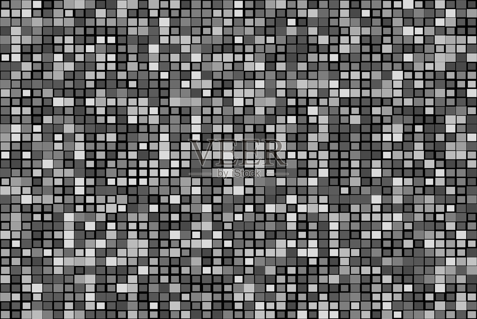 随机拼接的方形瓷砖无缝可重复插画图片素材