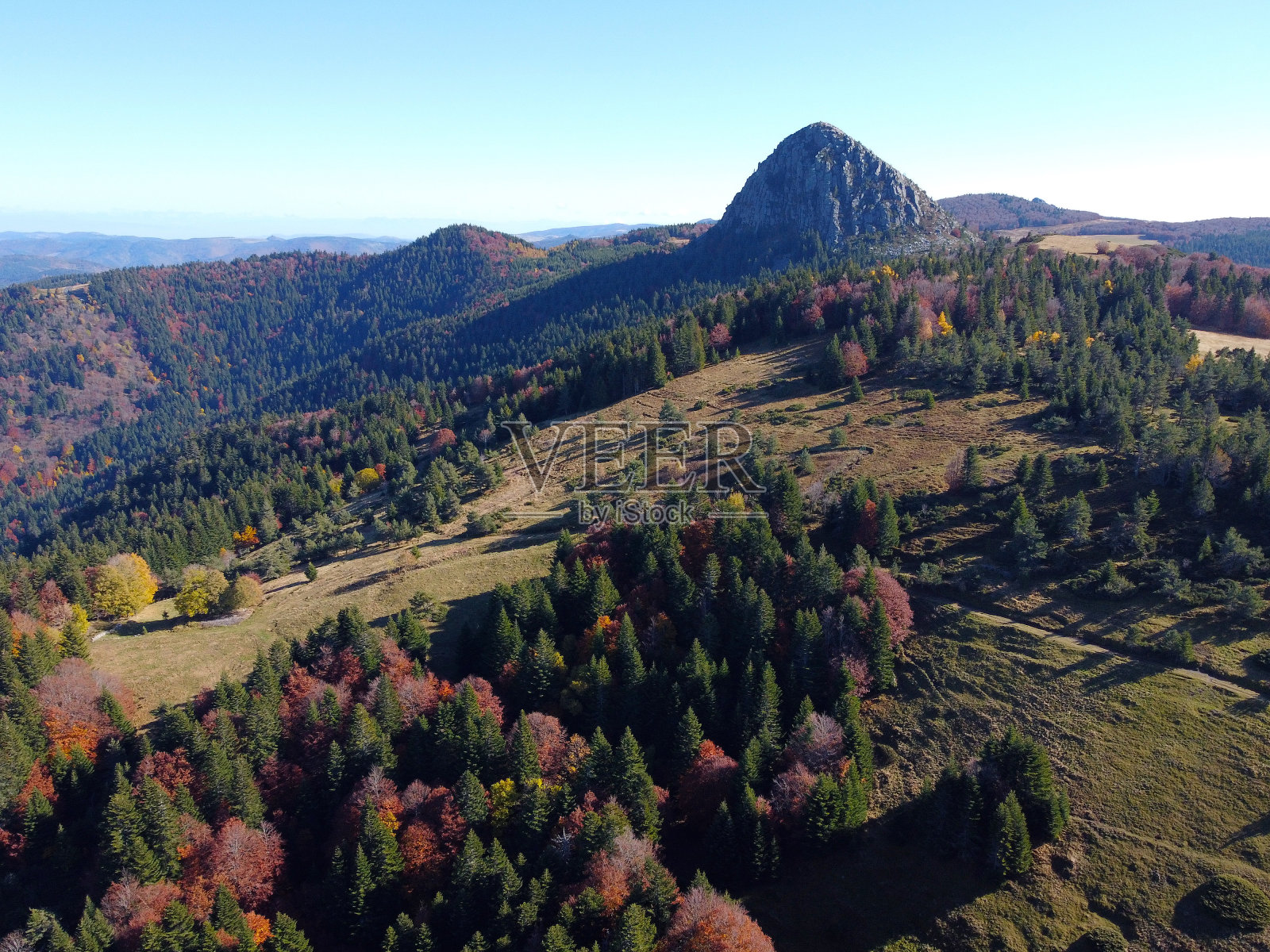 Gerbier de Jonc Ardèche Auvergne Rhône-Alpes France照片摄影图片