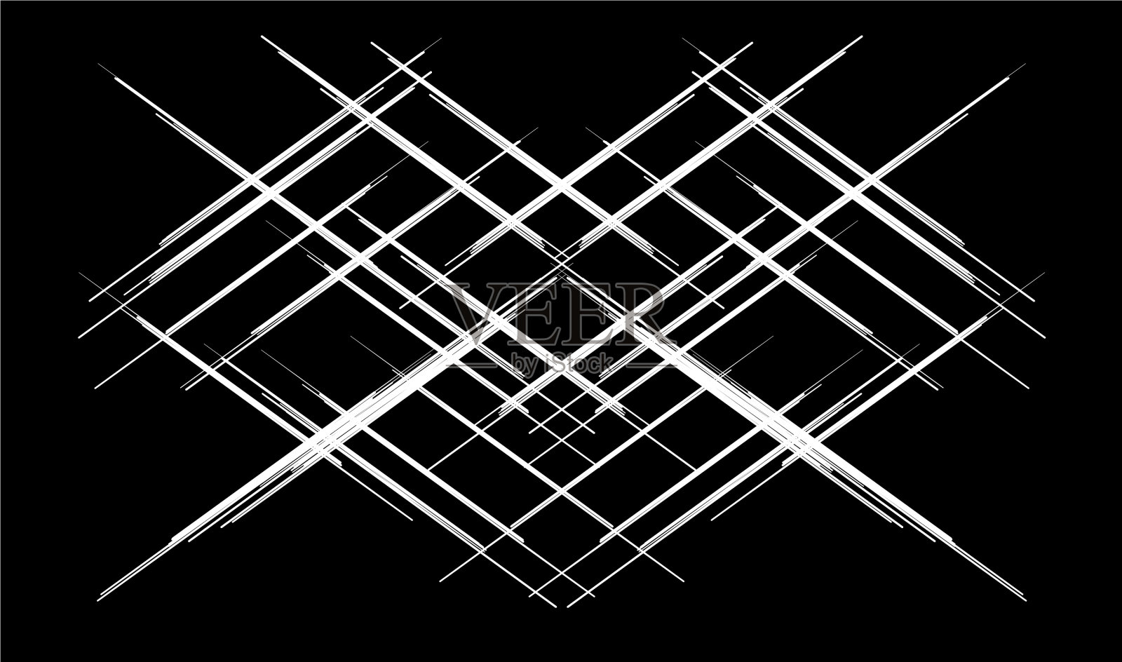 相交线条纹网格网格格插画图片素材