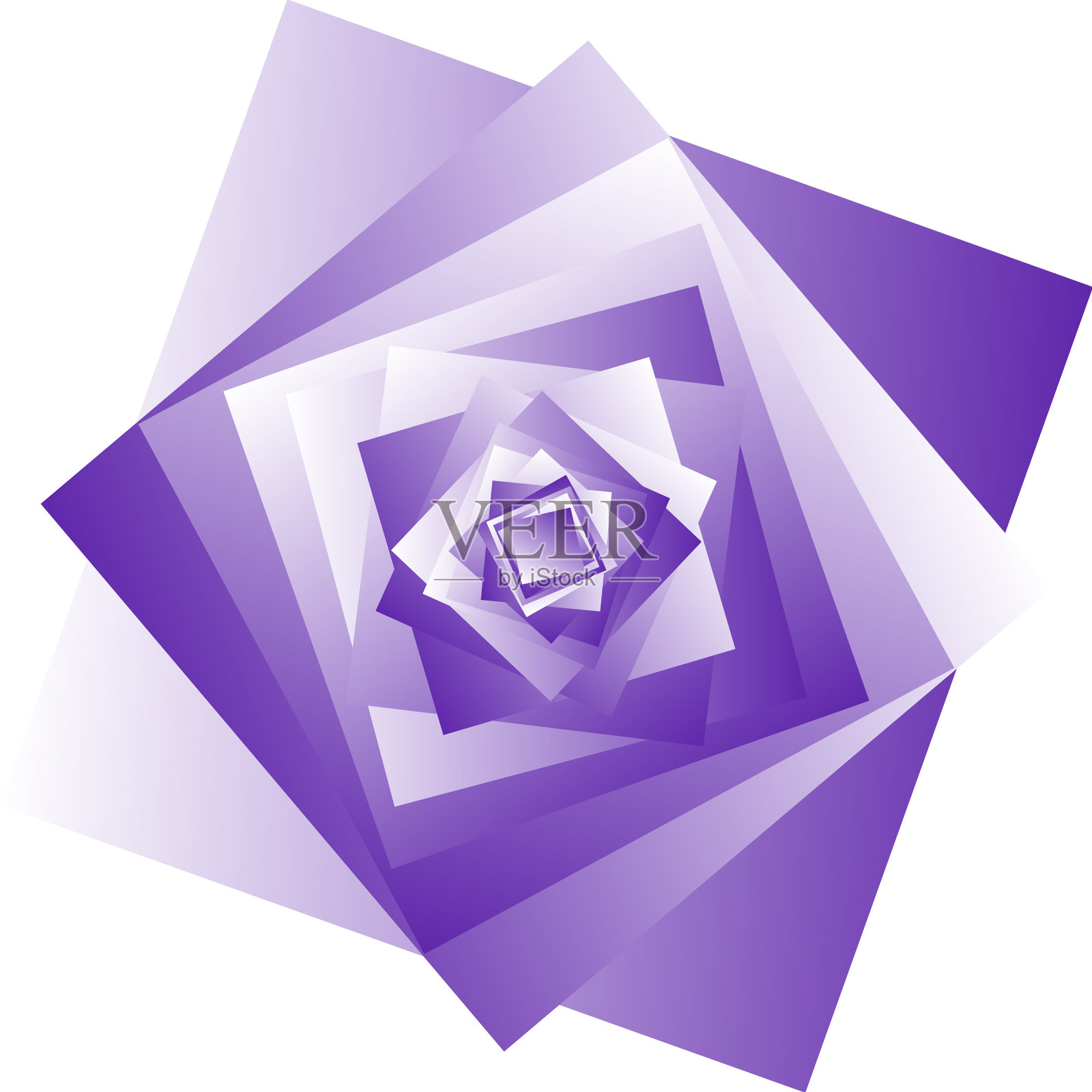 白色背景下抽象图案的特写镜头插画图片素材