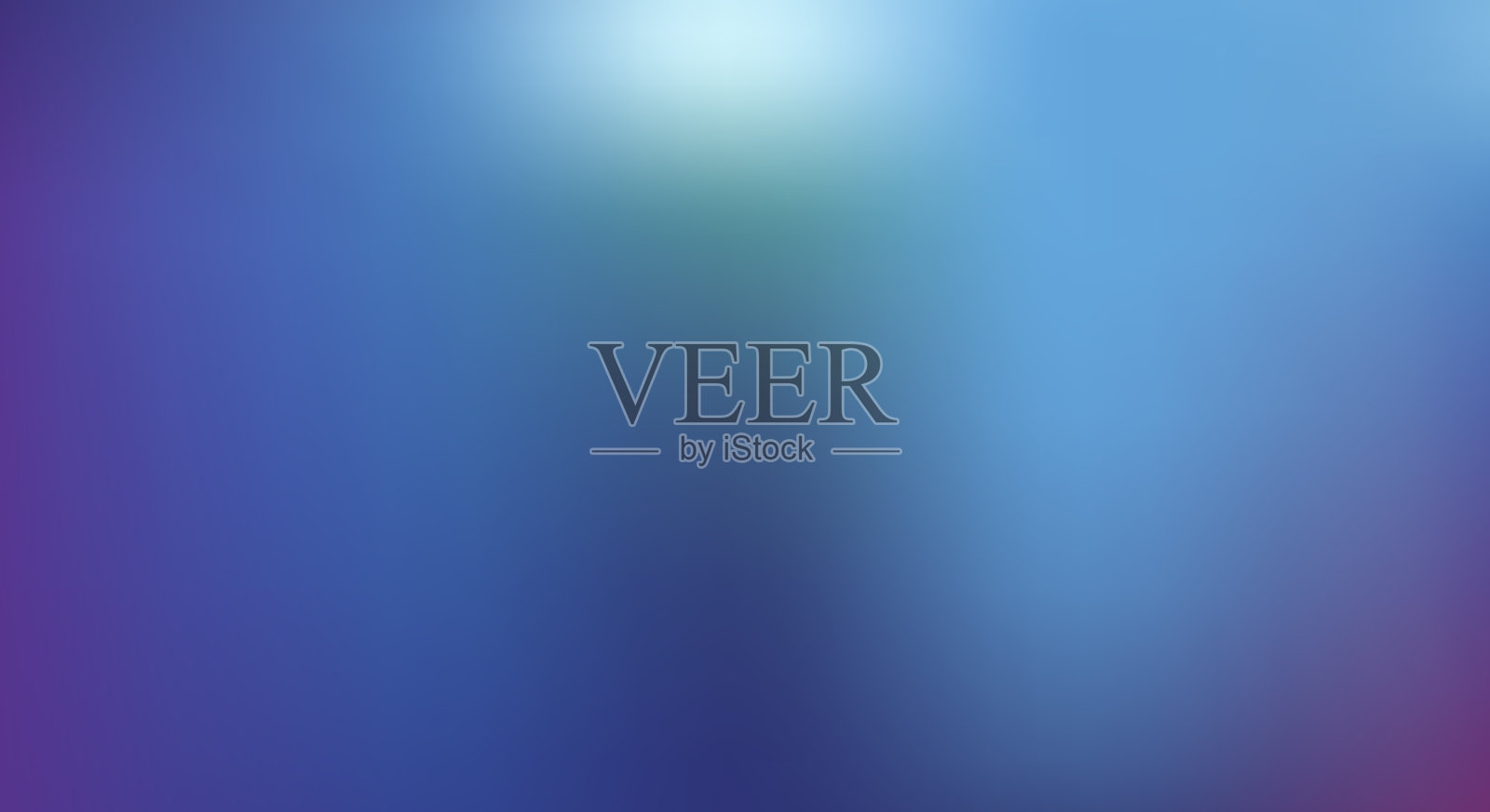 抽象的北极光梯度背景插画图片素材