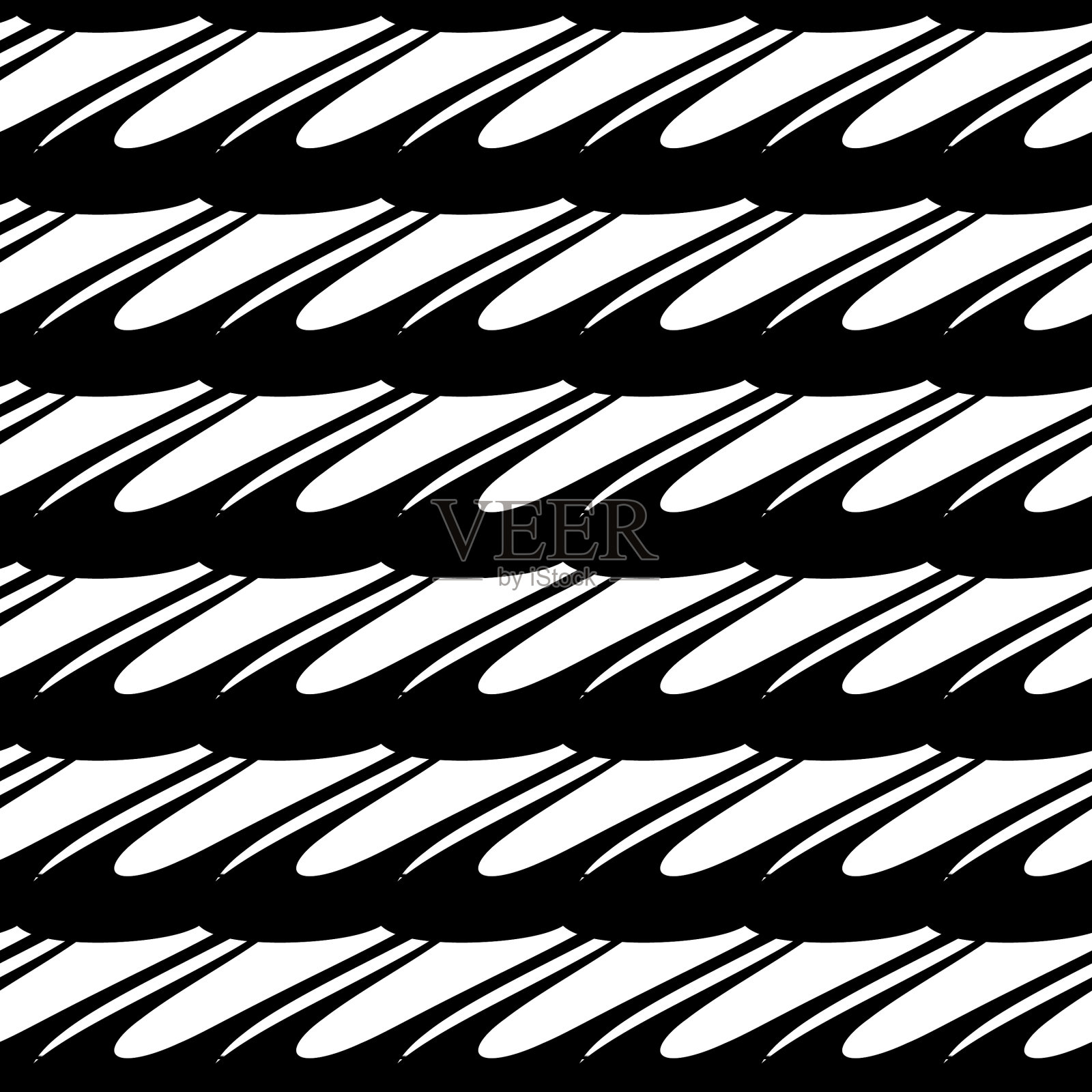 无缝无缝可重复的几何图案插画图片素材