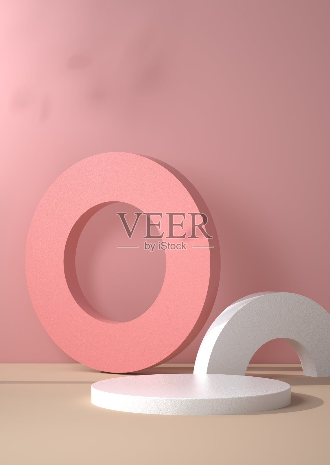 圆形基础三维渲染虚拟产品展示平台照片摄影图片