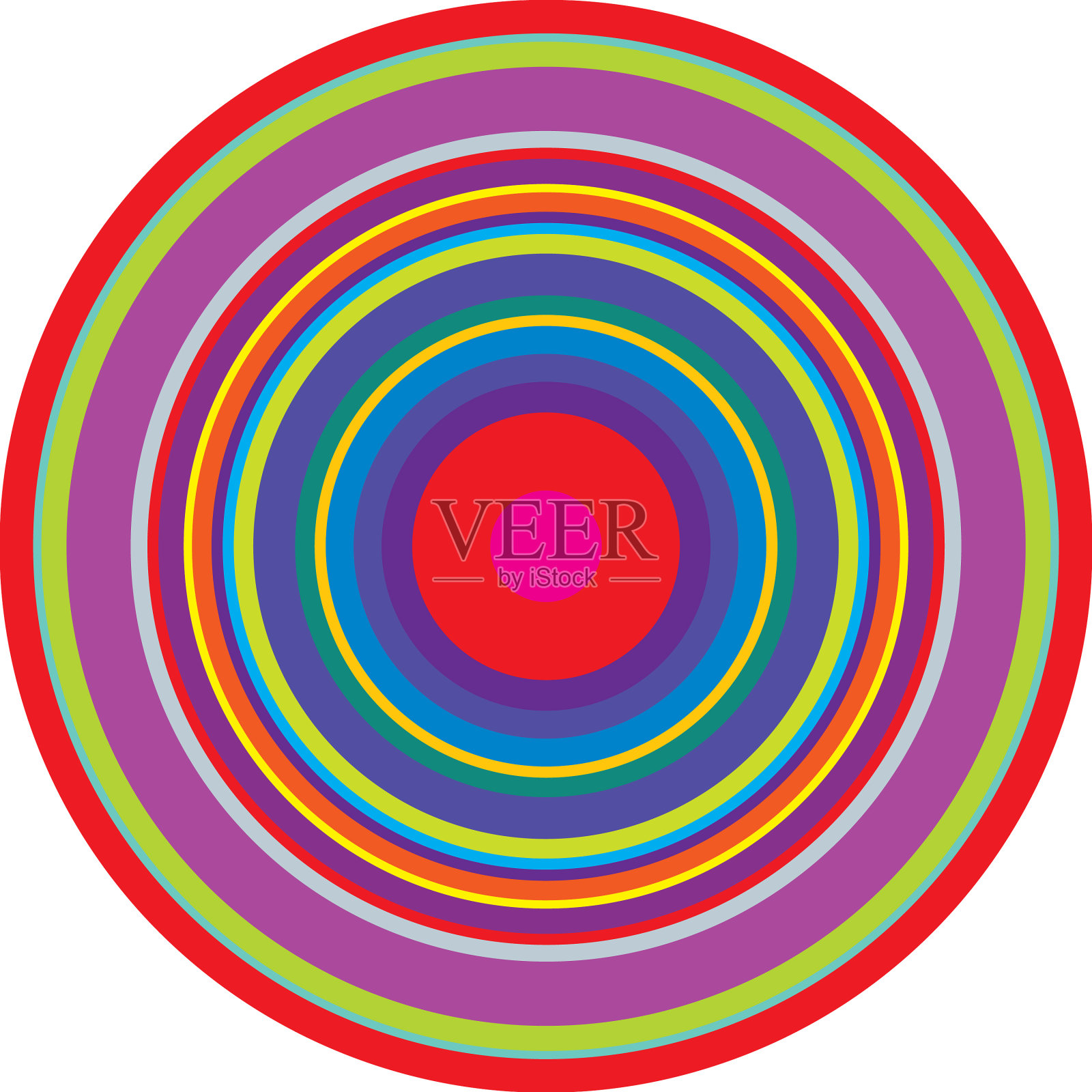 抽象随机圆几何圆元素插画图片素材