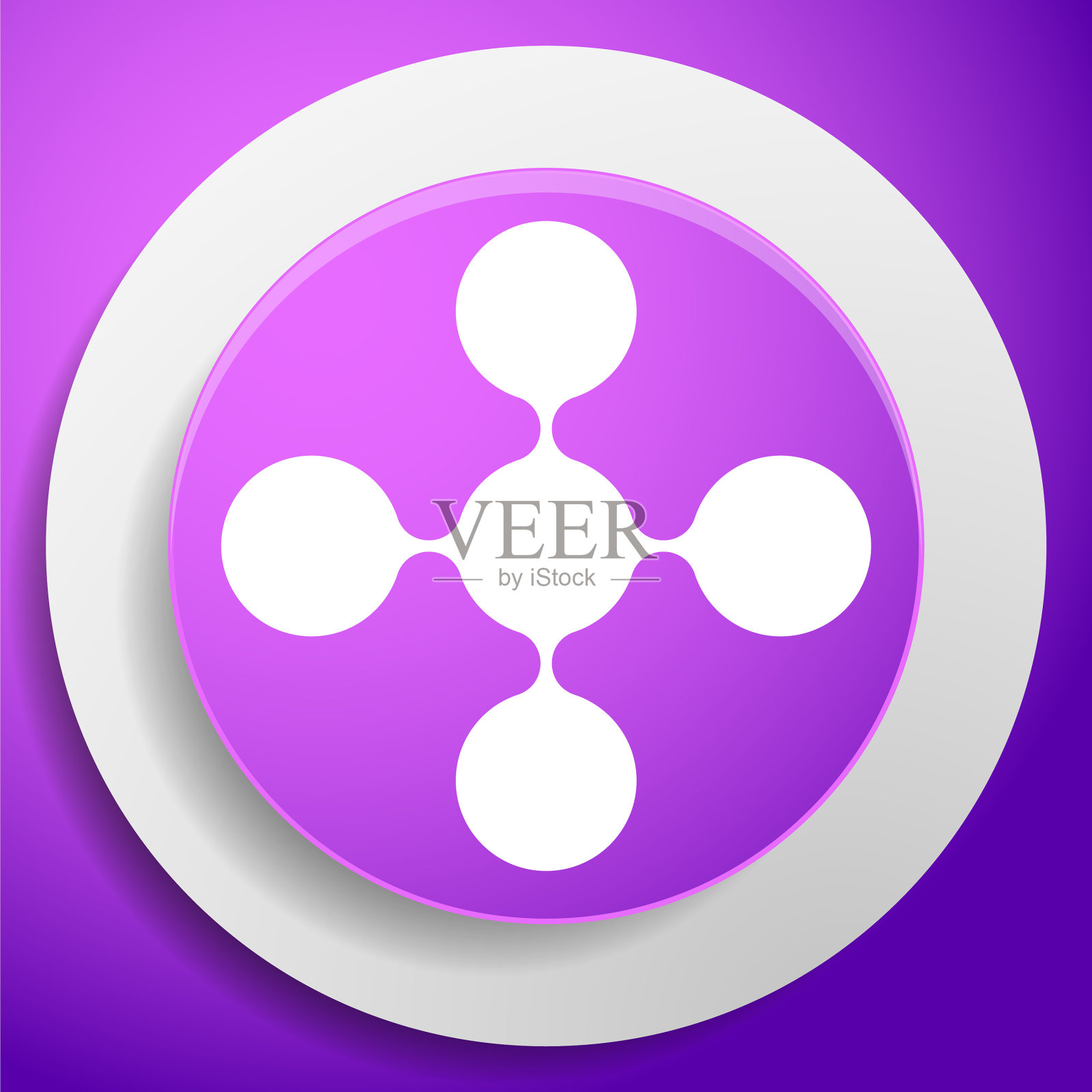 互联圈节点为科技科技插画图片素材