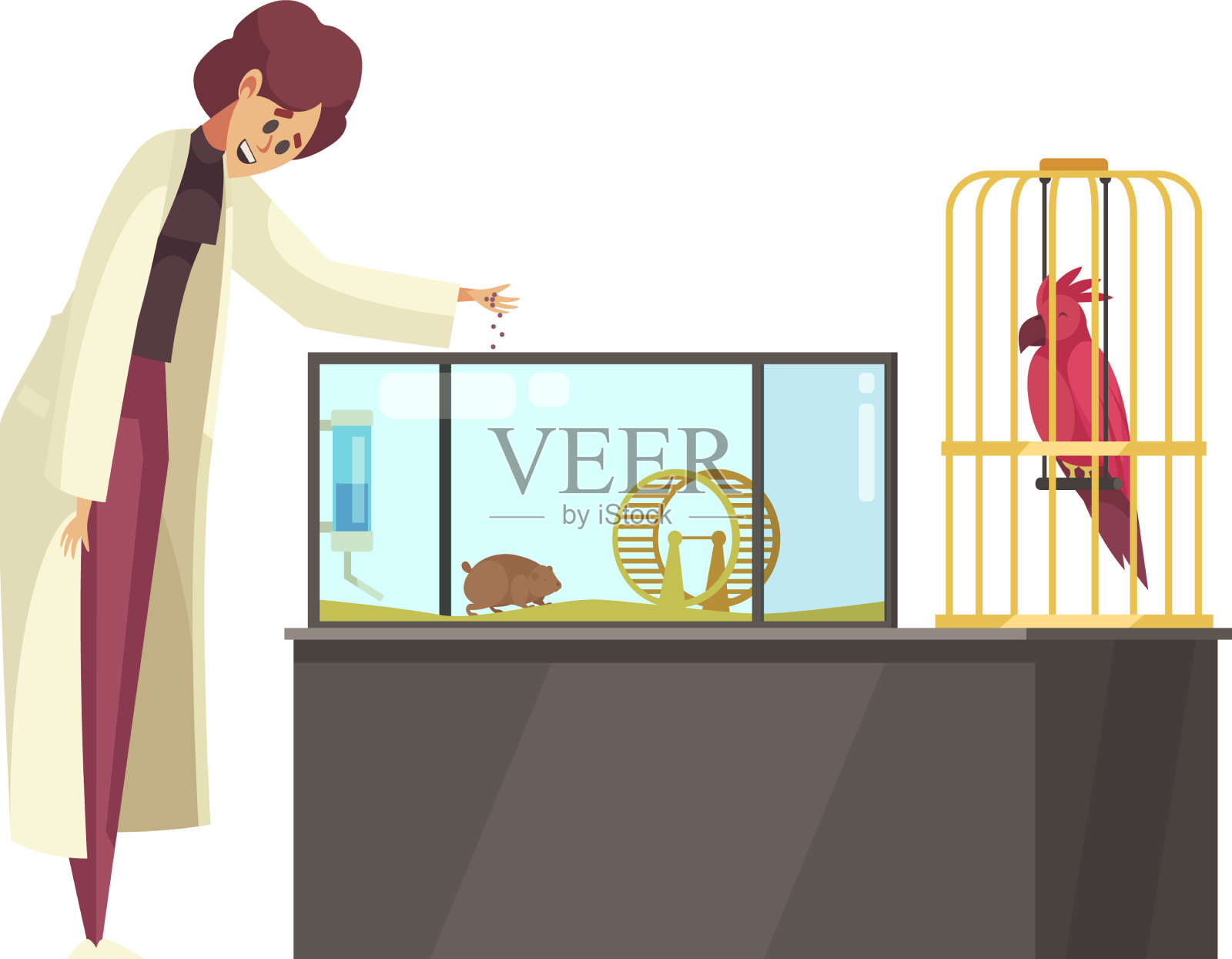 宠物饲养设计元素图片